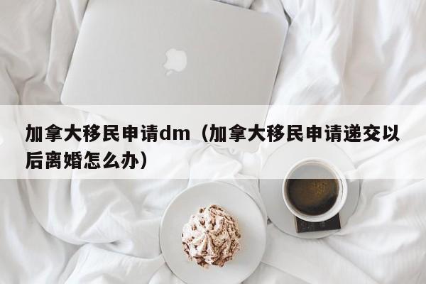 加拿大移民申请dm(加拿大移民申请递交以后离婚怎么办)
