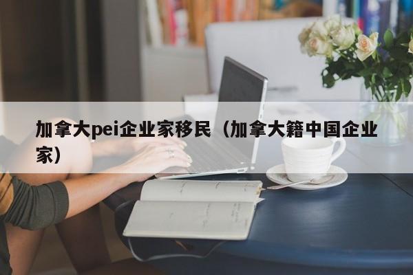 加拿大pei企业家移民(加拿大籍中国企业家)